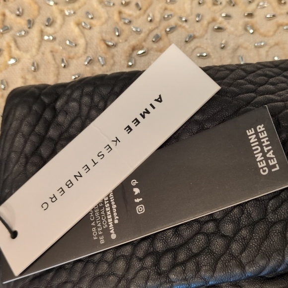 Aimee Kestenberg  Black Bubble Leather. Brand New with tags attached. - Picture 4 of 9